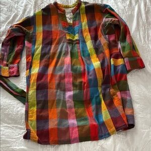 Ace & Jig Multicolor Plaid Dress